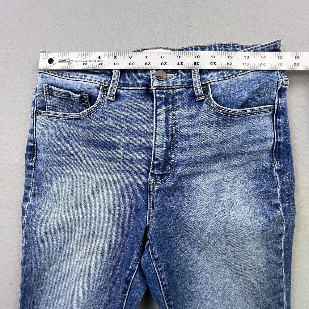BKE Parker Bootcut Jeans Womens 29x34 Blue Stretch Denim High Rise Universal Fit - Picture 12 of 15